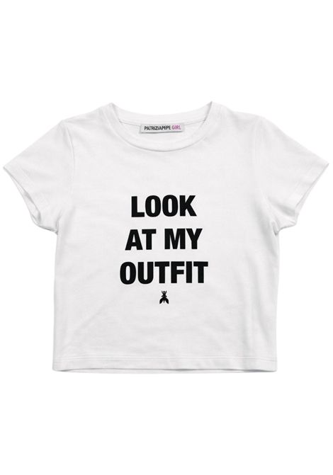 White viscose T-shirt for girls Patrizia Pepe | 7M0972BIANCO